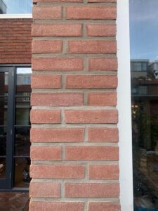 Gemetselde muur